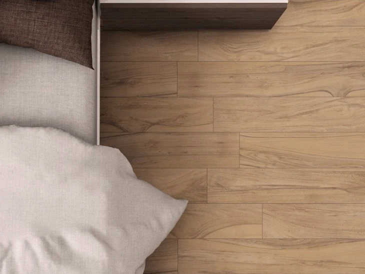 dlažba kalibrovaná Decawood Brown 20x120 rect.