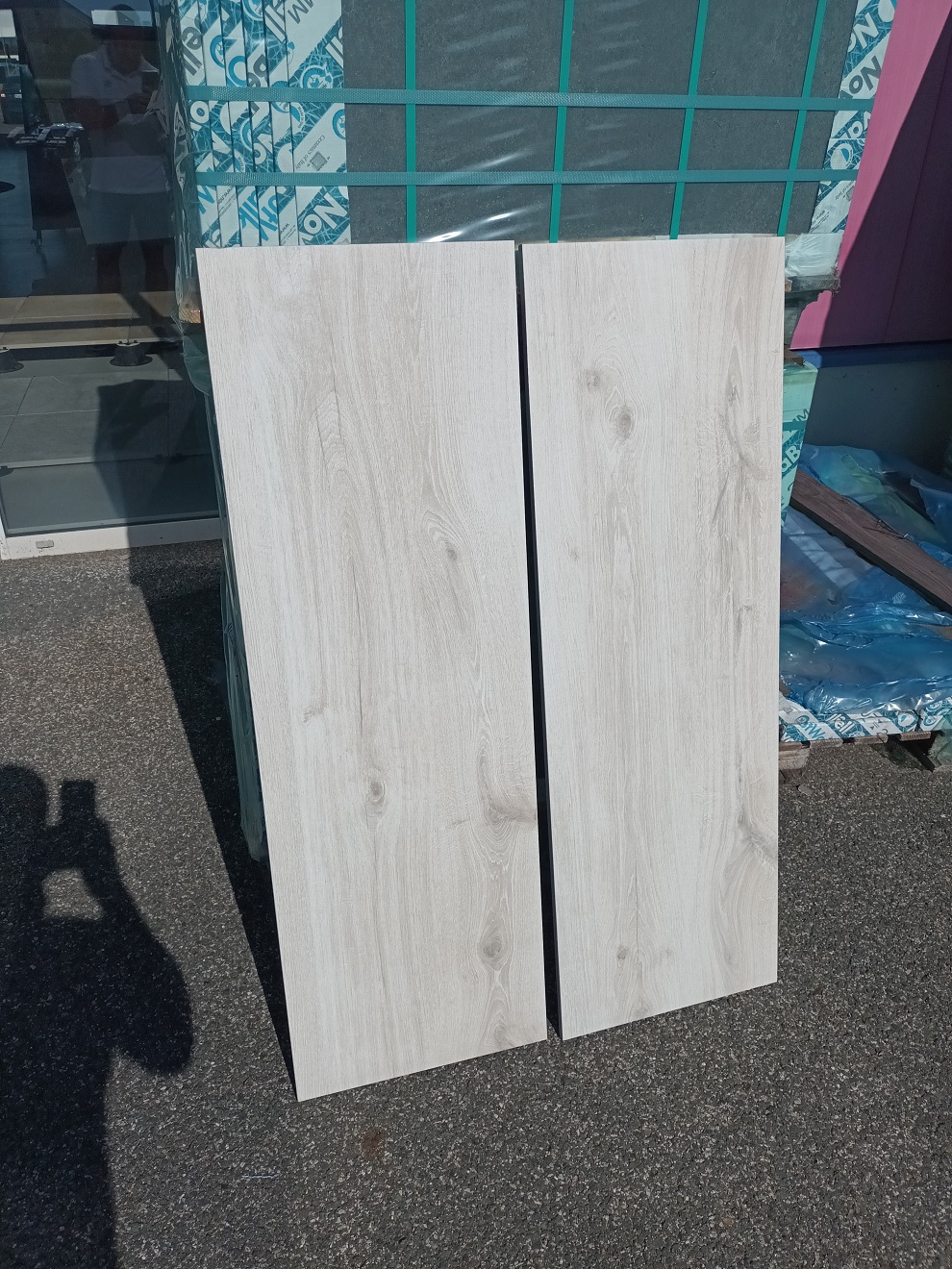 Eiche Alpin 40x120x2 rect. kalibrovaná dlažba na terče (Novabell), II. jakost